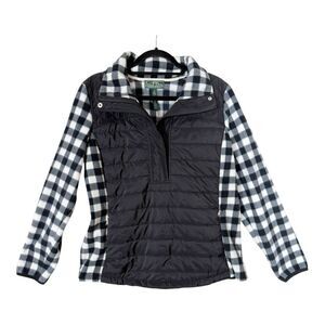 Lauren Ralph Lauren Active Jacket Women’s 1/2 Zip Fleece Puffer Hybrid Jacket XL